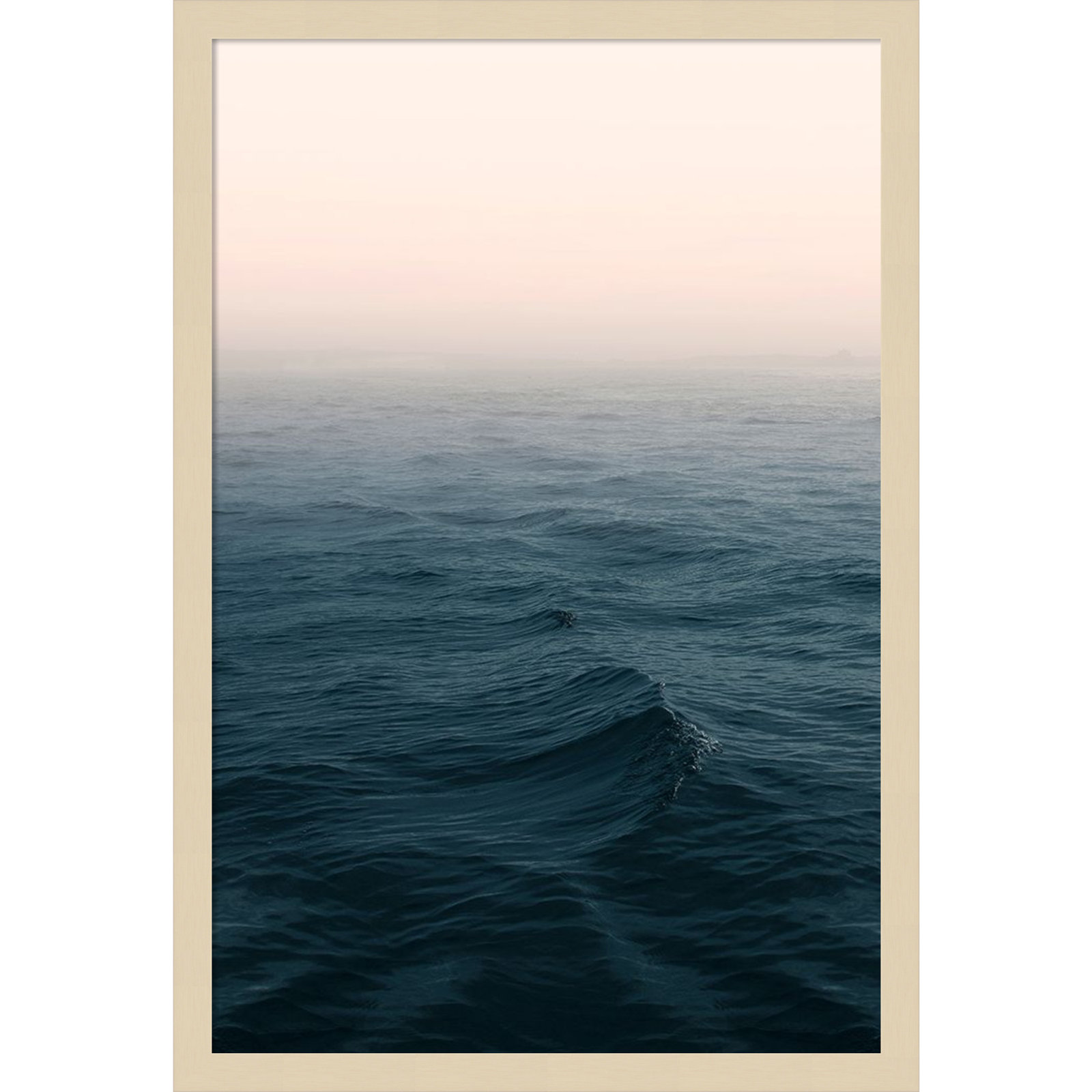 Ocean by Ian Winstanley, Brown, 17" W x 25" H