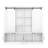 Multifunctional Entryway Cabinet With Sliding Rails-1406358034