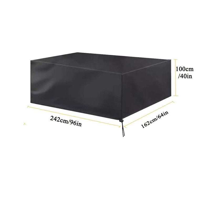 Housse de chaise de table d'extérieur imperméable pour l'extérieur