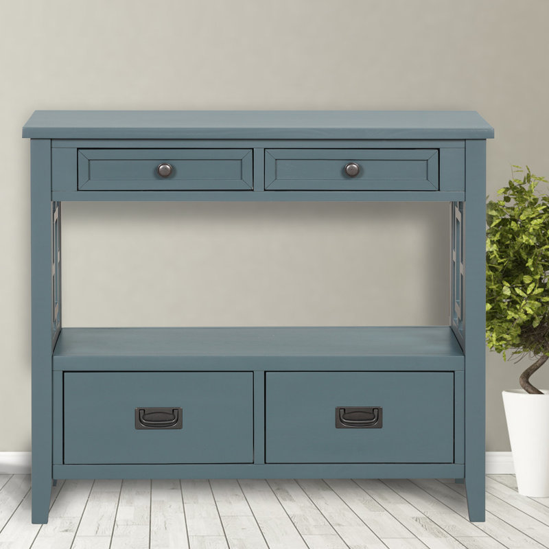 Harijan 36'' Console Table, Blue