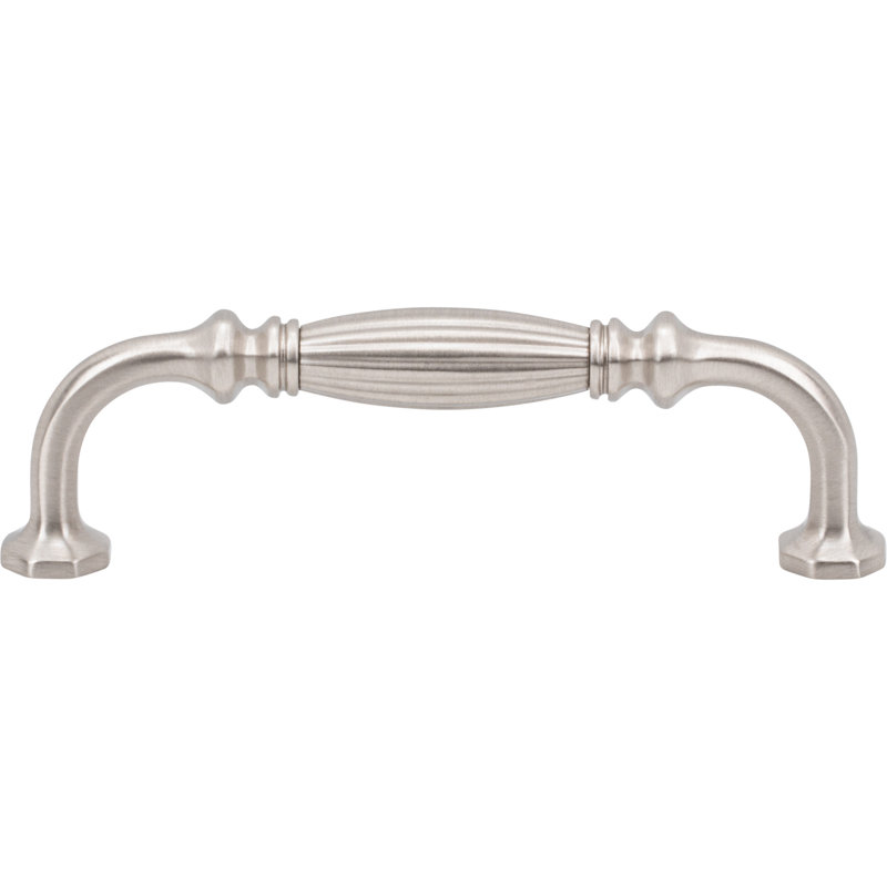 Roscato Pull, Unlacquered Brass, 3 3/4"