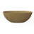 CASAINC 61" Oval Solid Surface Freestanding Soaking Bathtub With Drain