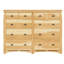 Commode double 8 tiroirs Asdsit
