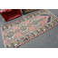 Authentique tapis turc fait à la main de style bohémien avec un motif de couloir oriental en laine pour une décoration intérieure exquise