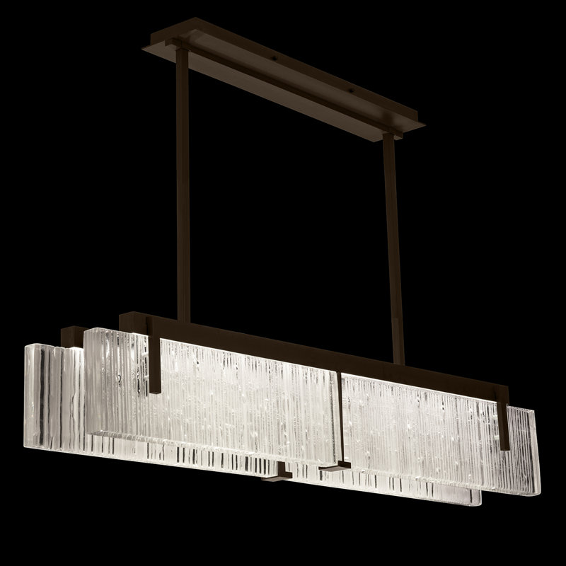 Terra 4 - Light LED Kitchen Island Pendant, Bronze
