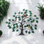 Stylish Brame Metal Plants & Flowers Wall Decor – Elegant Tree Decorative Accent for Living Room, Terrace, or Indoor Walls