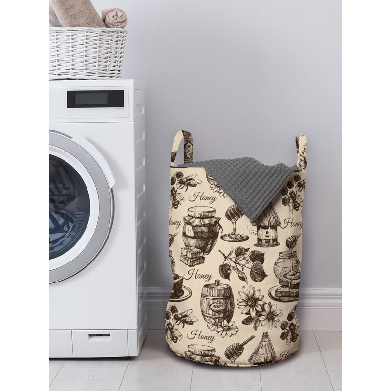 Fabric Laundry Bag with Handles