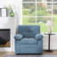 Ensemble de chaises en chenille 31,89 "avec accoudoirs amovibles 31,89"-117318294