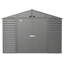 Select Steel Storage Shed Steel Storage Shed, 10X14, Charcoal-67124281