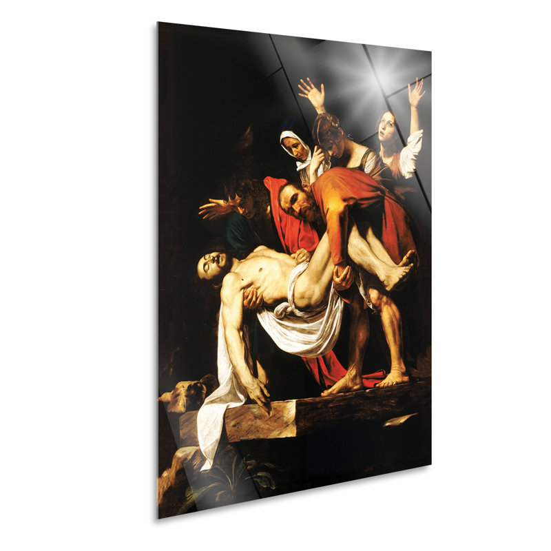 Passion Of Christ by Caravaggio - No Frame Painting, Plastic/Acrylic, 100cm H x 70cm W