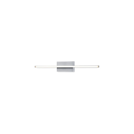 Vega Minor 1 - Light LED Wallchiere, 3" H x 24" W x 2.125" D, Brushed Nickel