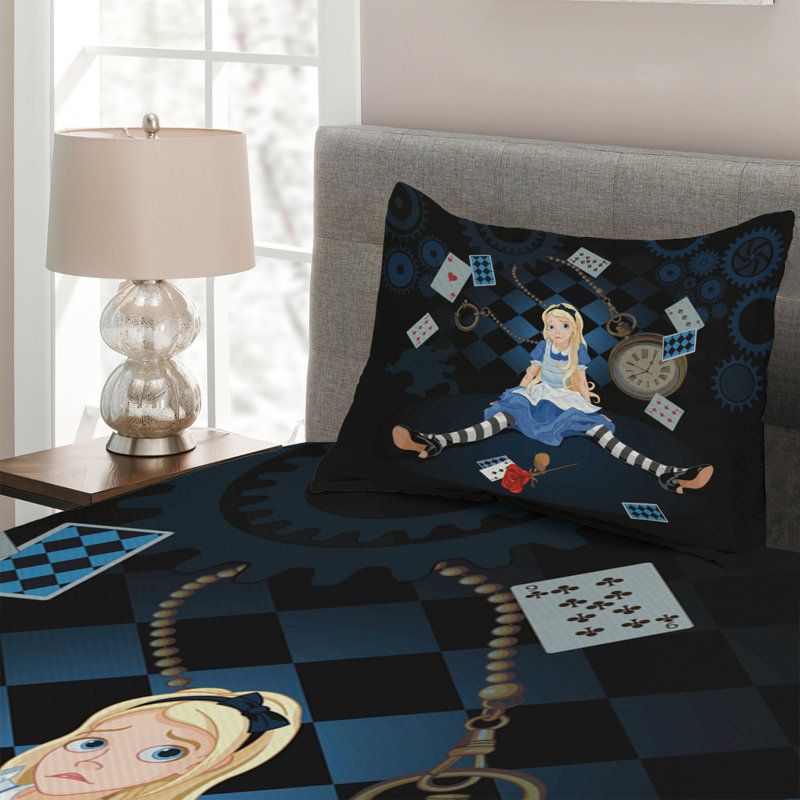 Coverlet, Twin Bedspread + 1 Sham
