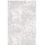 Tapis gris clair / ivoire en coton et viscose Glamour-86777676