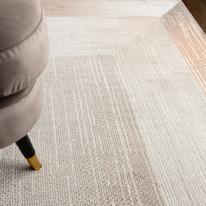 Rybolt Abstract Area Rug, Rectangle 80 x 140 cm