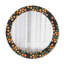 Huldar Glass Flat Wall Mirror