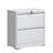 2 Drawer Lateral File Cabinet with Lock, Metal Filing Cabinet for Home Office, Steel Wide Horizontal Storage for Documents