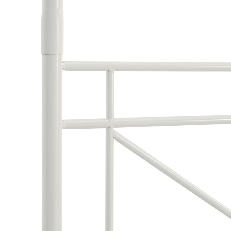 Canopy Bed, Twin, White