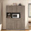 Garde-manger autoportant avec armoire latérale, tablettes de porte et tiroir-2122834573-2122834572