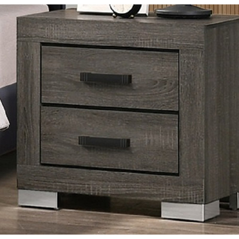Table de chevet en bois