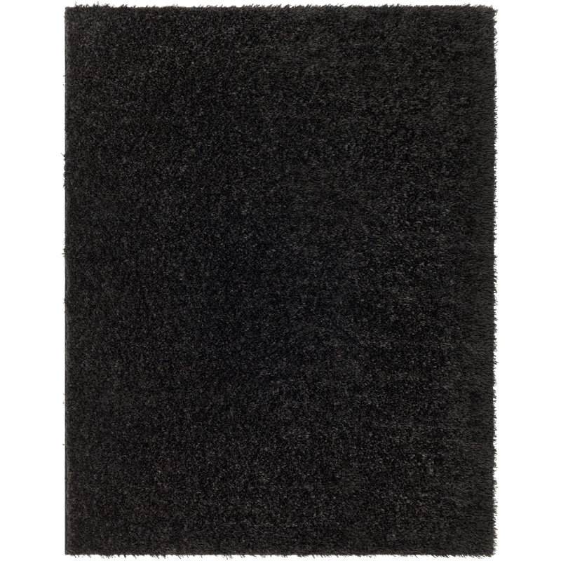 Ridout Power Loom Rug, Black, Rectangle 200 x 275 cm, Polypropylene
