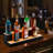 Ivy Bronx LED Lighted Liquor Bottle Display Bar Shelf RF & App Control 2-Step-106537066