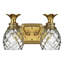 Plantation 2 Light Wall Sconce-852398611