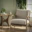 Chaise d'appoint rembourrée Marchese Lawrence Mid-Century-131994271-131994282
