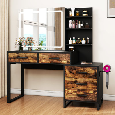 Altheia Dressing Table with Mirror