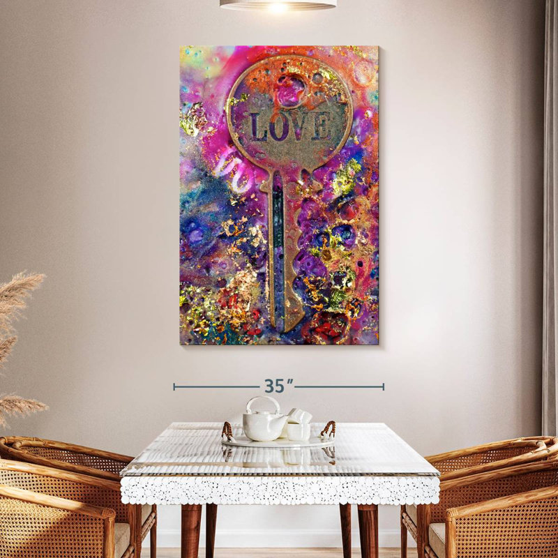 Hardie Key, 51" H x 34" W