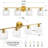 4-Light Dimmable Aluminum Vanity Light-2077081889