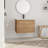 Single Bathroom Vanity with Ceramic Top-1849125157
