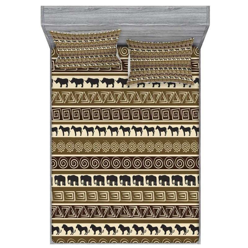 Microfiber Sheet Set, Queen Sheet Set + Fitted Sheet + 2 Pillowcases