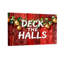 Ensemble de 3 reproductions d'art sur toile, "Christmas Deck The Halls Holiday"-2065063128