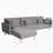 Jiahang Upholstered 104.5'' Sofa
