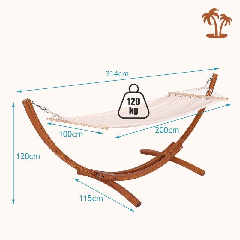 Canajoharie Classic Hammock with Stand