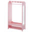 Armoire ouverte en bois rose avec miroir Teamson Kids