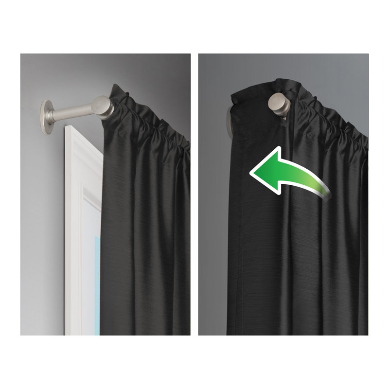 Botelho Blackout Curtain Pair, Black