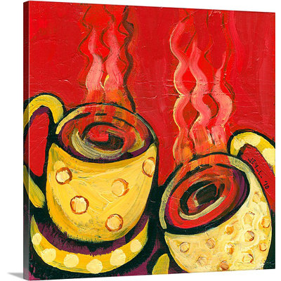 «Noleen A Steaming Romance», reproduction d'art sur toile