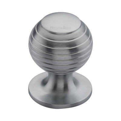 Heritage Brass Cabinet Knob Beehive Design