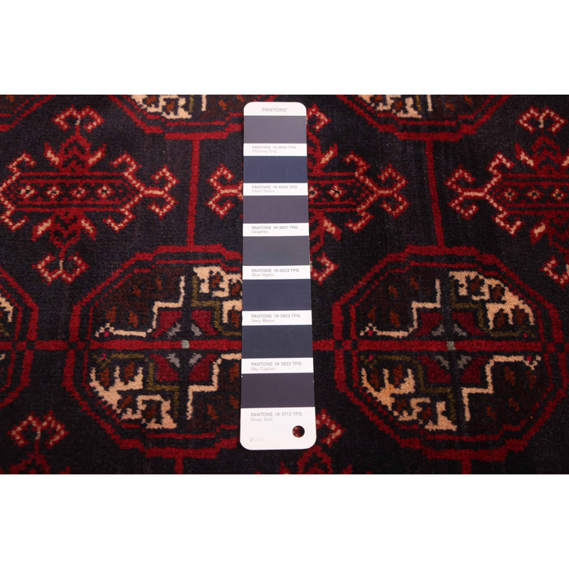 Tapis bleu marine Teimani 3 pi 5 po x 5 pi 9 po
