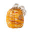 Citrouille en verre 6 po H 6 po