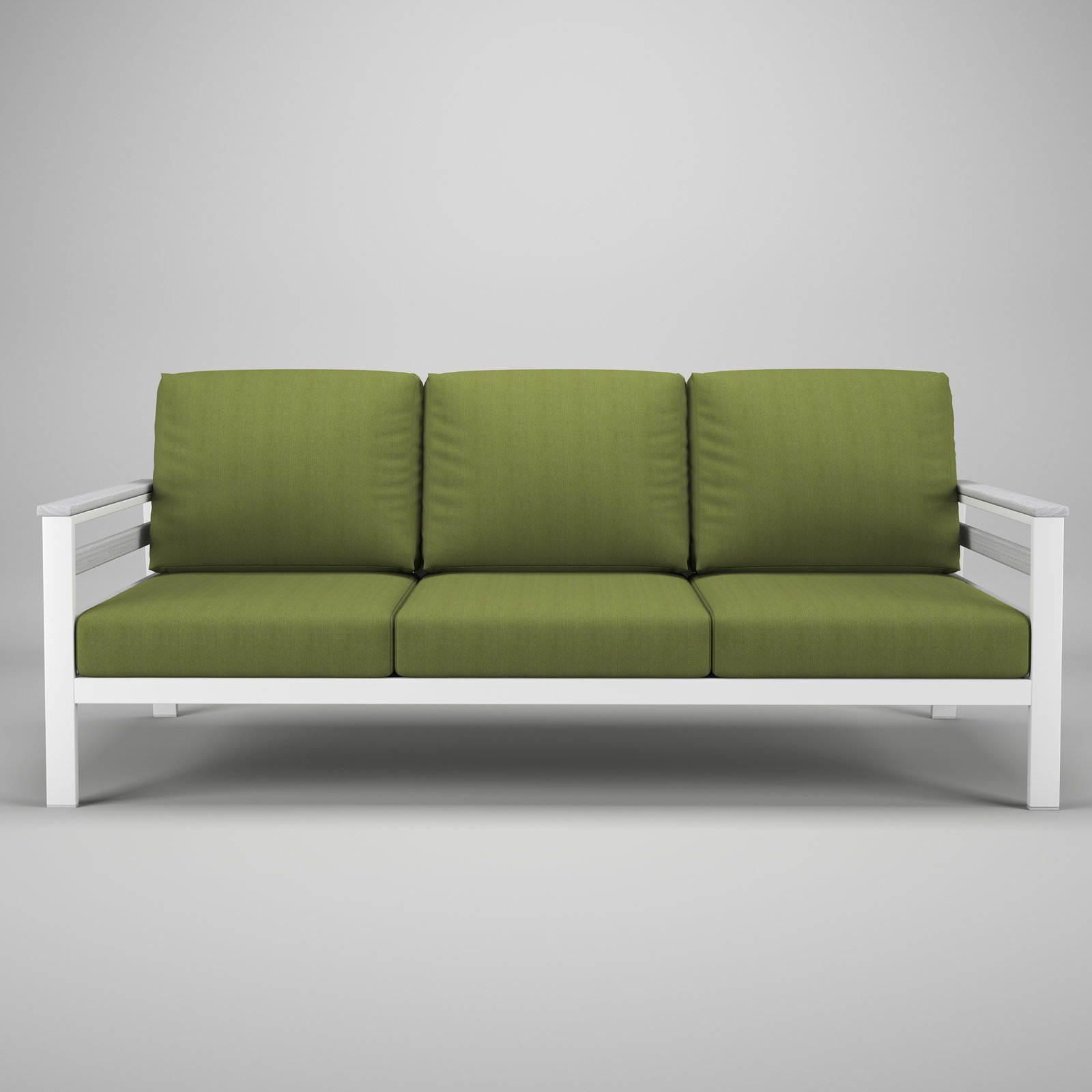 Townsend 80" Sunbrella® Patio Sofa, Spectrum Cilantro