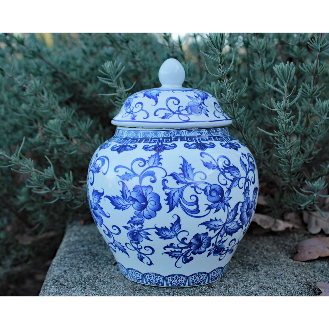 Ashantis Handmade Porcelain China Decorative Urns & Jars Canora Grey