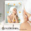 Miroir rectangulaire 31,5 "x 23,6" pour salle de bain avec désembueur