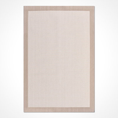 Tapis crème moderne antidérapant lavable à la machine