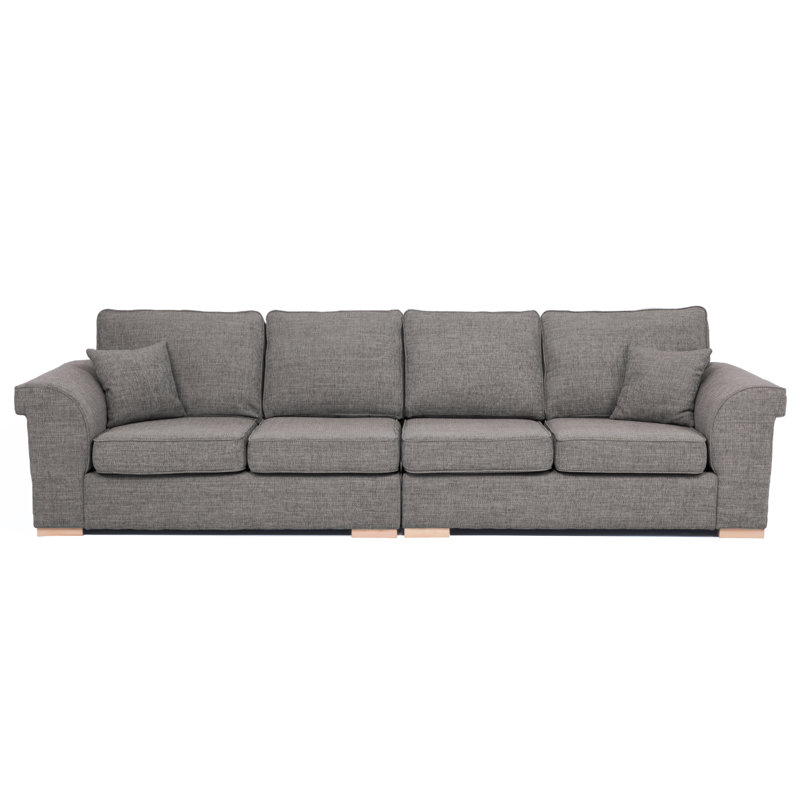 Angiolo 4 Seater Sofa, Grey