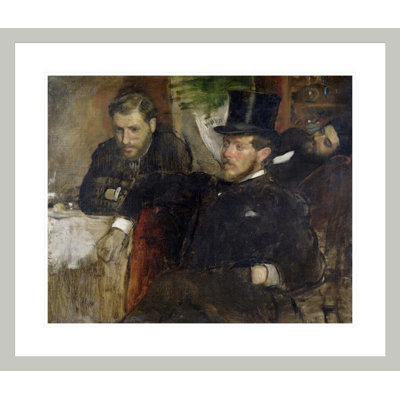 «Jeantaud Linet and Laine» par Edgar Degas, impression giclée encadrée