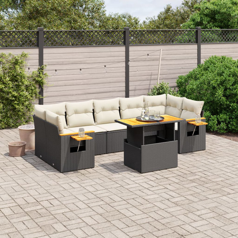 Ensemble de canapé de jardin Vidaxl