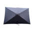 Parasol de patio 6 pi x 9 pi pour l'extérieur, rouille avec mât et fonction d'inclinaison pour la piscine Parasol extérieur de 9 pi x 6 pi, manivelle avec matériau respirant-1496932508