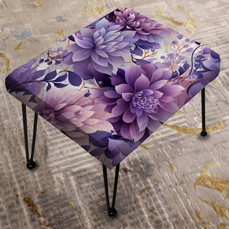 Repose-pieds mauve - Harmony